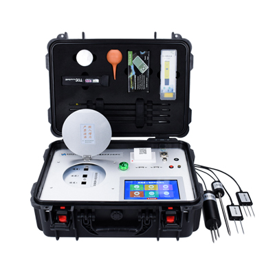 Soil and fertilizer nutrient analyzer